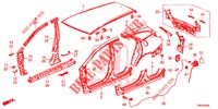 PANELES EXTERIORES/PANEL TRASERO  para Honda CIVIC TOURER DIESEL 1.6 EXGT 5 Puertas 6 velocidades manual 2017