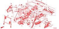 RECUBR. LADO PORTAEQU.  para Honda CIVIC TOURER DIESEL 1.6 EXGT 5 Puertas 6 velocidades manual 2017