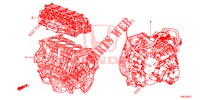 CONJ. DE MOTOR/ENS. DE TRANSMISION (2.0L) para Honda CR-V 2.0 ES 5 Puertas 5 velocidades automática 2013